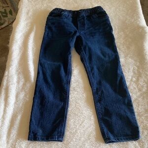 Carter's Dark Blue Elastic Waist Kids Jeans